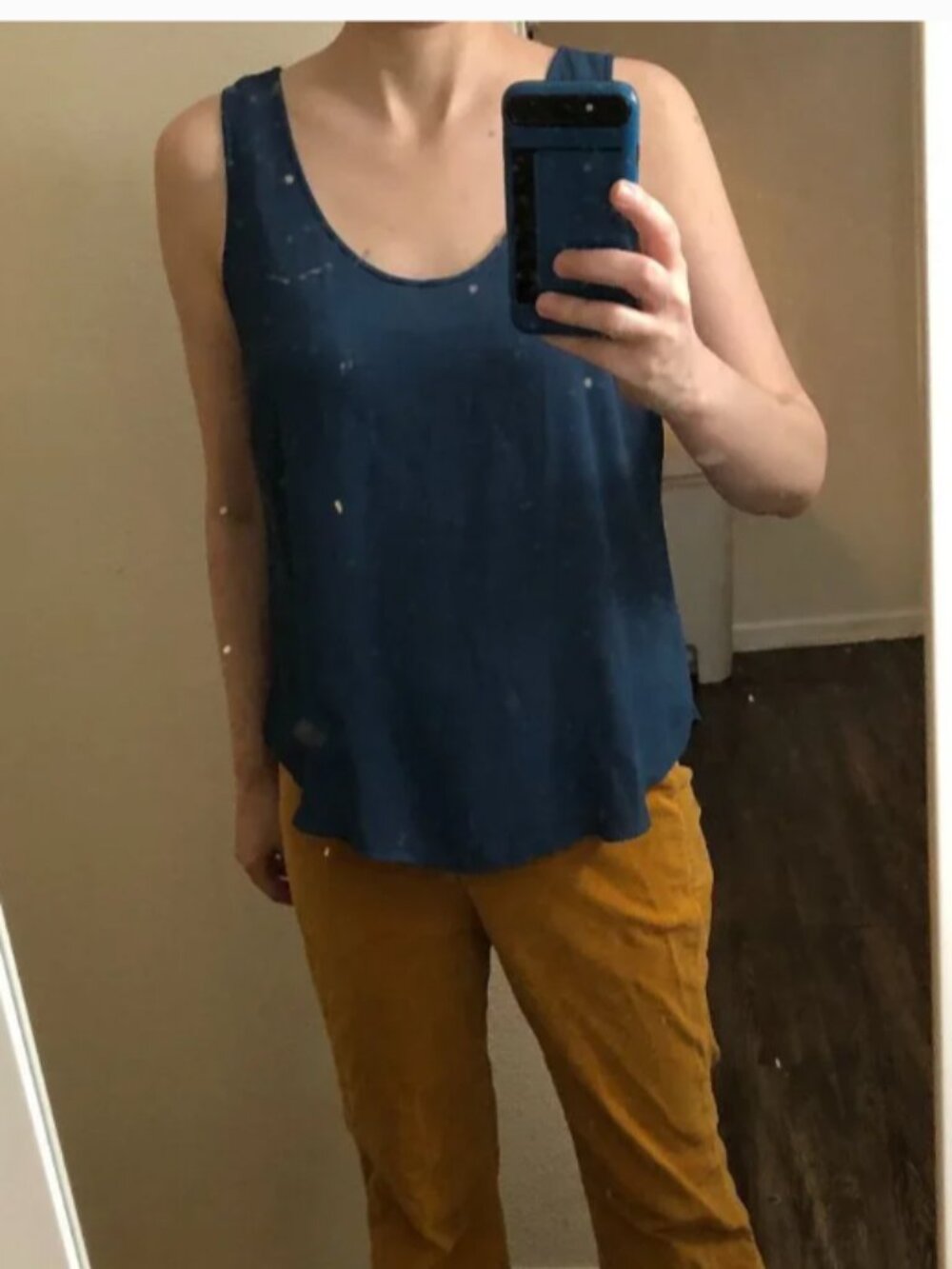 J.Crew Teal Sleeveless Tank
